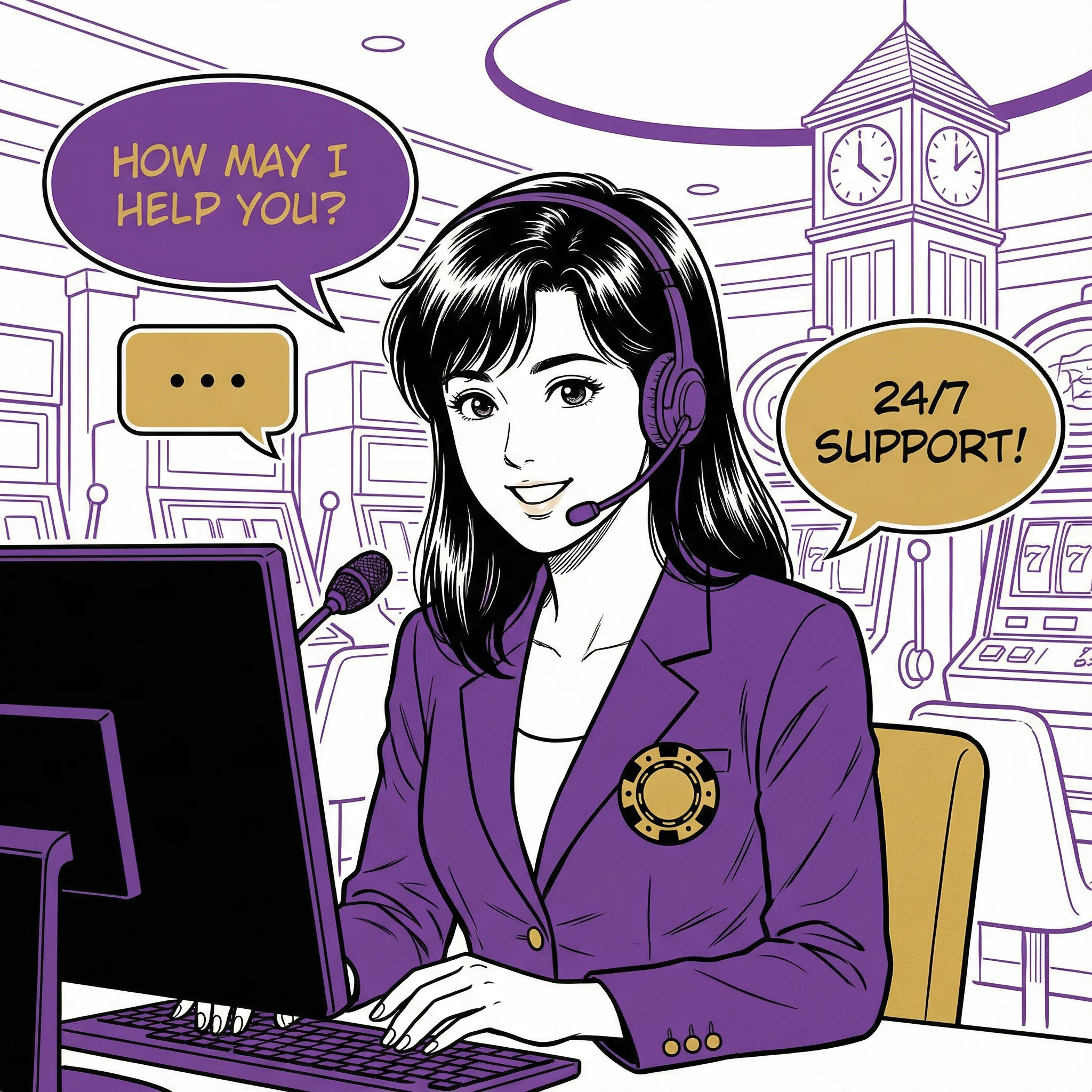 Suporte 24 horas win444